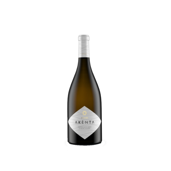 Bottiglia di Akenta Cuvée, cantina S.M. La Palma, 75 cl 11% vol