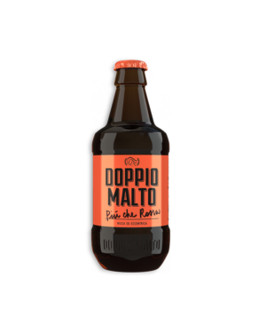 Bottiglia di birra del birrificio Doppio Malto, Più che Rossa, 33 cl