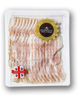 Guanciale di Barbagia affettato 100g delle Fattorie Gennargentu