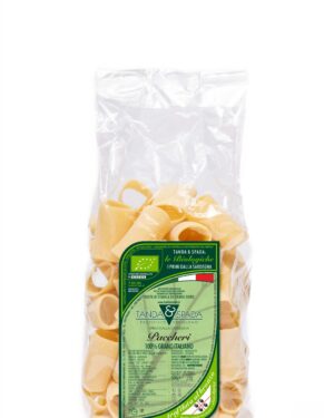 Paccheri Sardi Biologici, 100% grano italiano