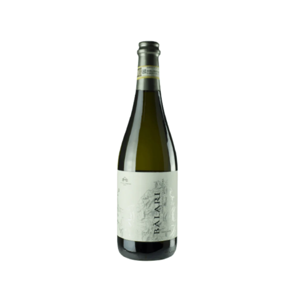 Bottiglia di Vino Bianco Frizzante Balari, cantina Monti, 75 cl 11% vol