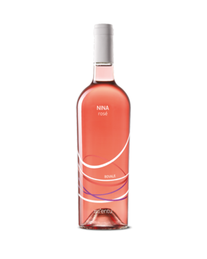 Bottiglia di Nina Rosé, vino rosato, cantina Su Entu