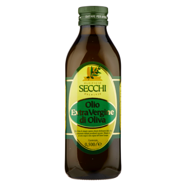 Olio Extravergine d'oliva Secchi 500 ml