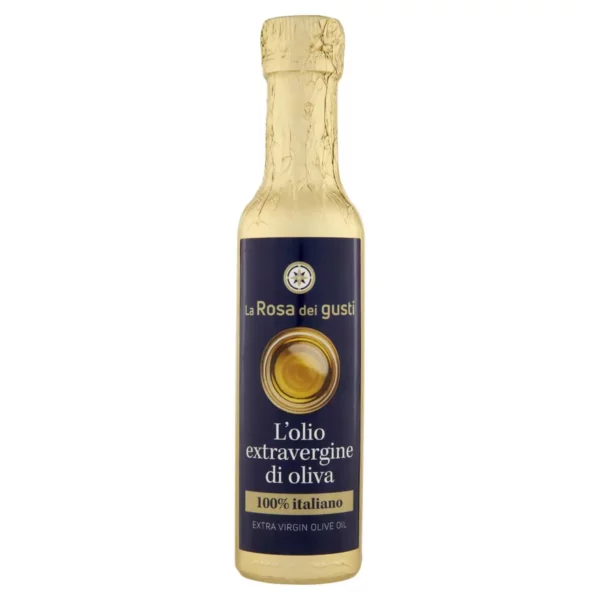 Olio extra vergine d'oliva Bio "La Rosa dei gusti" 250 ml